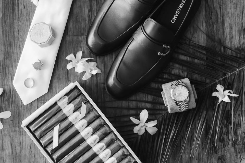 Custom Suit Lining Groom