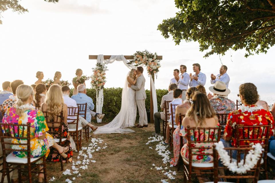 White Wedding Ceremony
