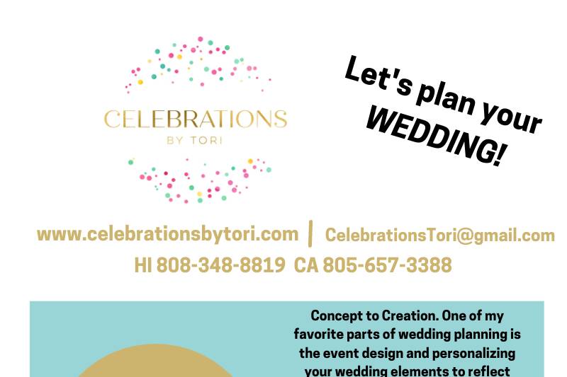 Let's Plan Your Wedding!