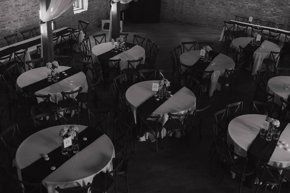 Inside of venue