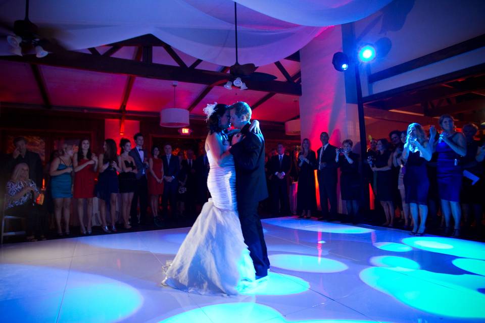 First Dance lighting