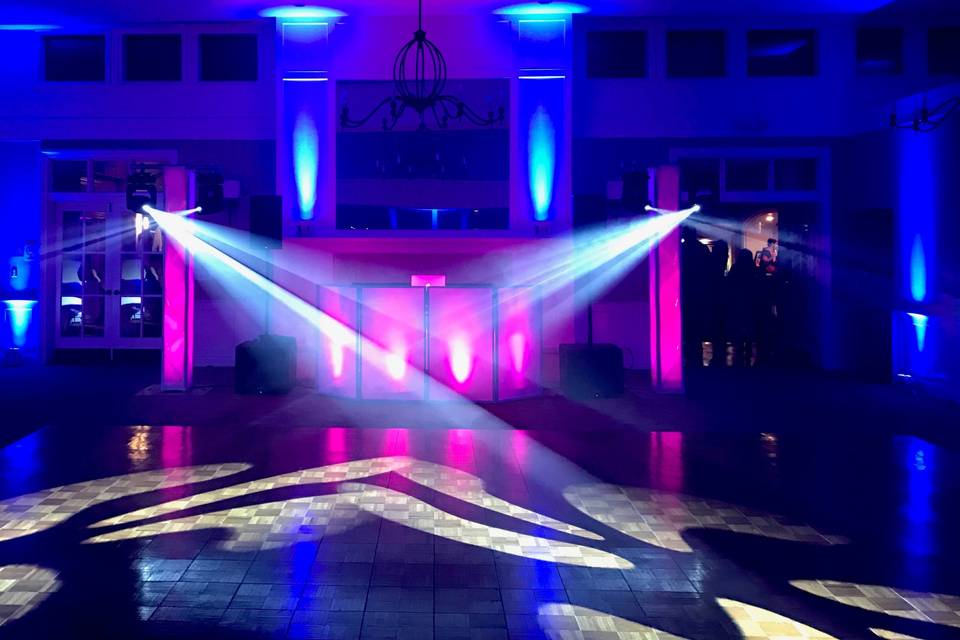 Dance floor lighting