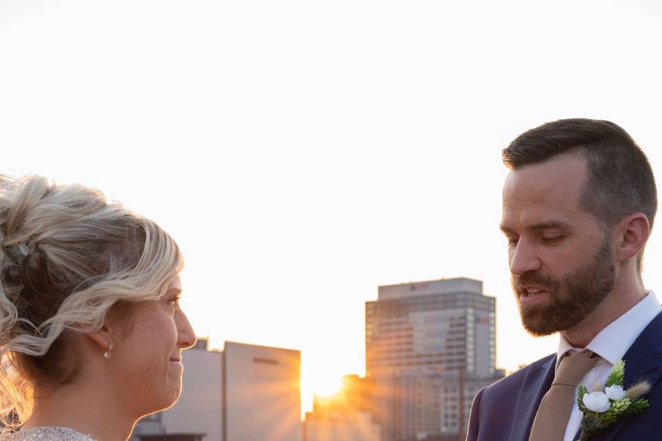 Nashville Sunset Elopement