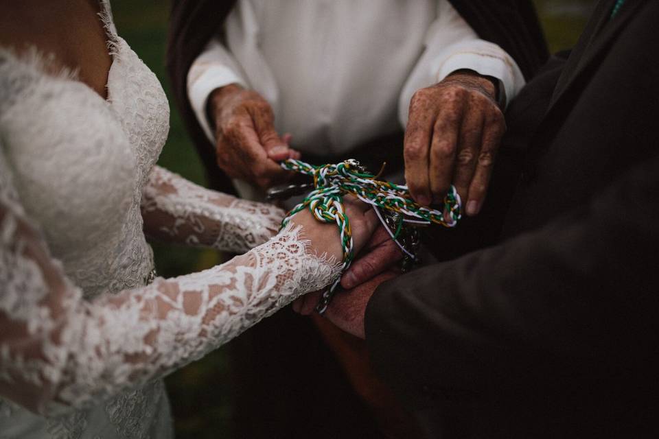 Irish Hand Fastening Ceremony