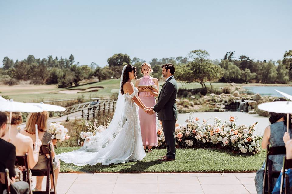 Santa Barbara July Wedding