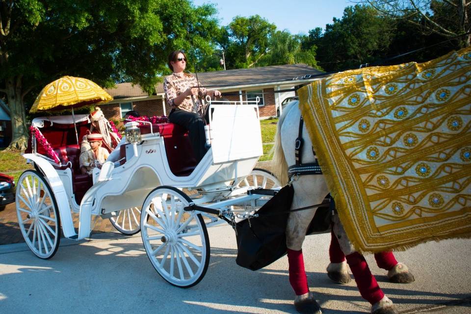 Wedding carriage