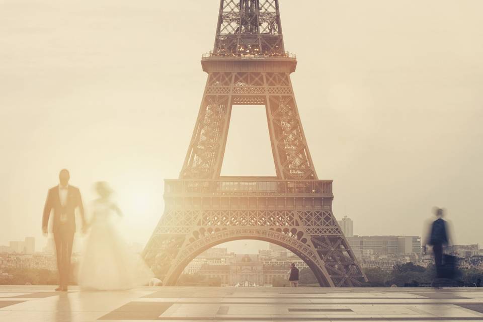 Eiffel Tower Wedding