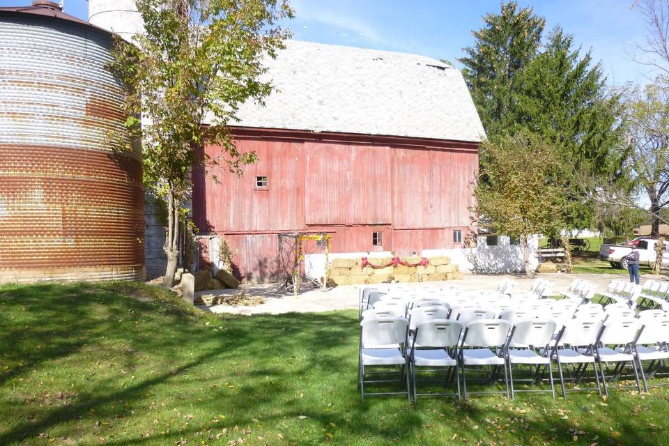 Barn wedding venue