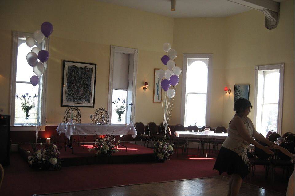 Wedding reception