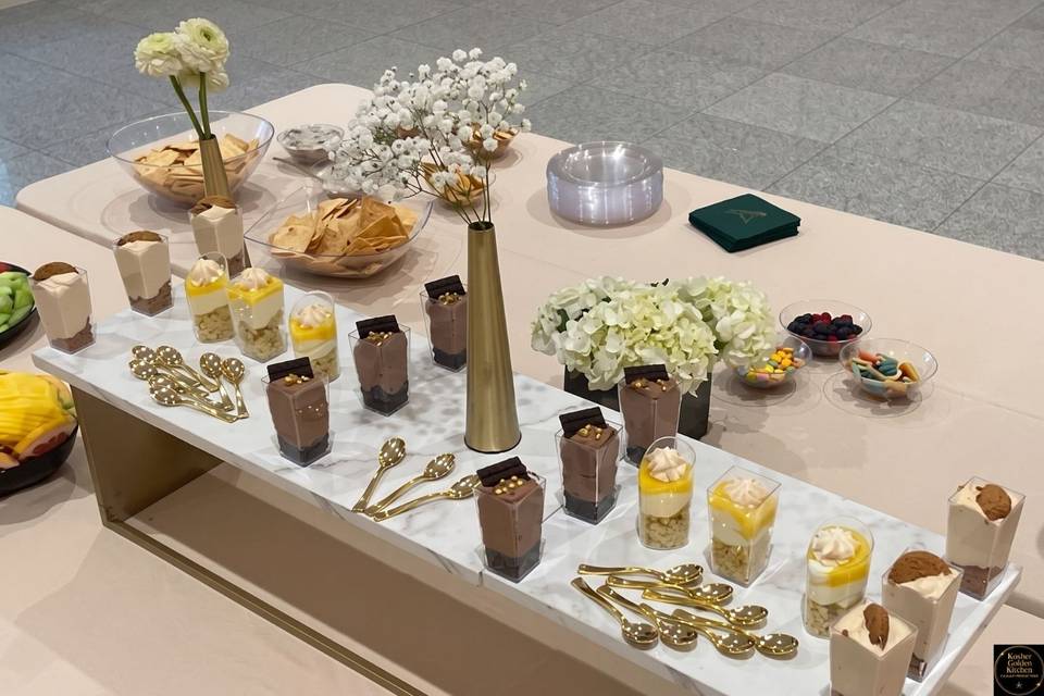 Wedding desserts