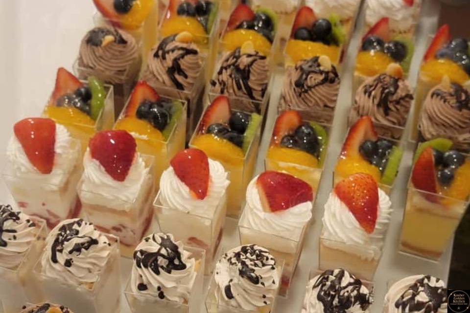 Wedding desserts