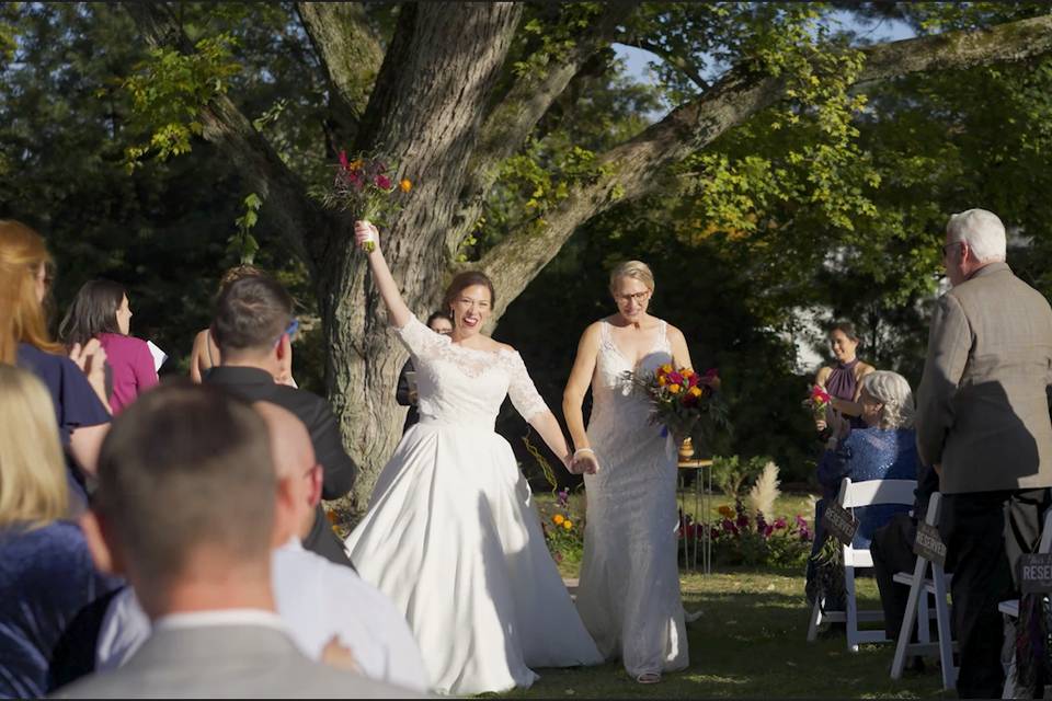 Down the Aisle!