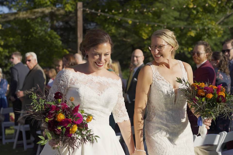 Mel + Christie Married!