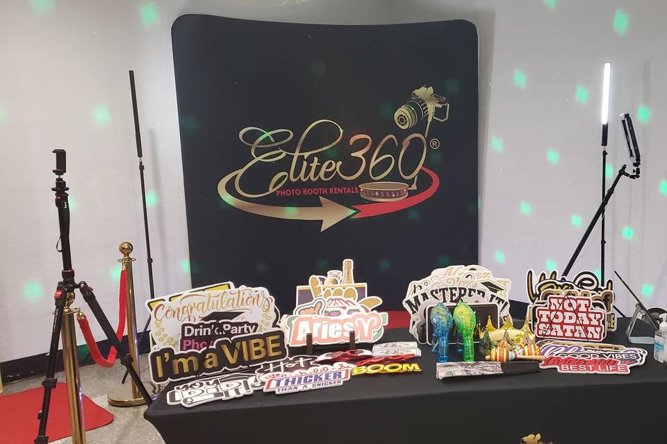 360 Booth Set up
