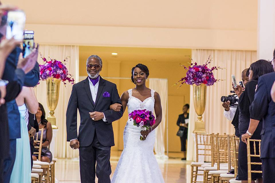 Wedding procession