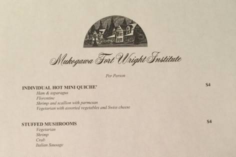 Mukogawa Fort Wright Banquet Services