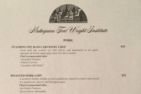 Mukogawa Fort Wright Banquet Services