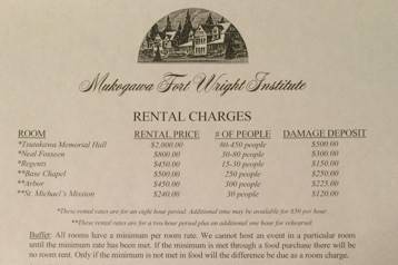 Mukogawa Fort Wright Banquet Services