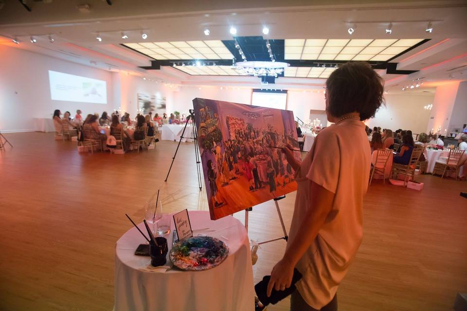 Live event painting