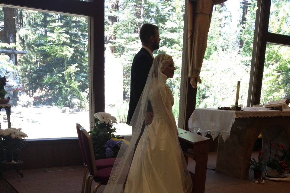 Tahoe wedding ceremony