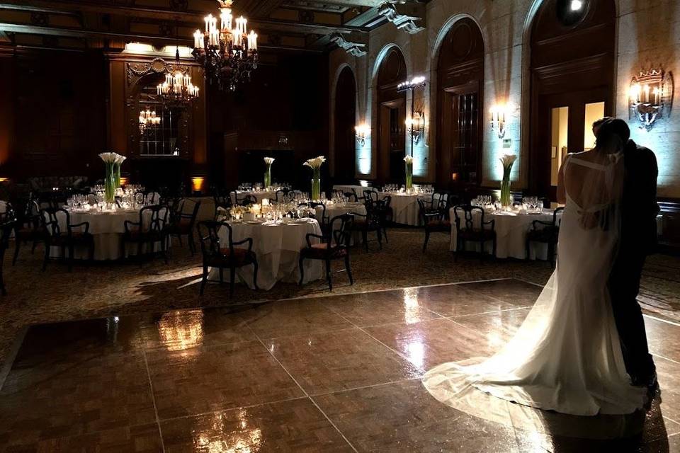 The gorgeous ballroom, jonathan club, dtla