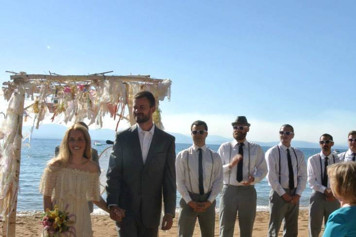 Lake tahoe ceremony