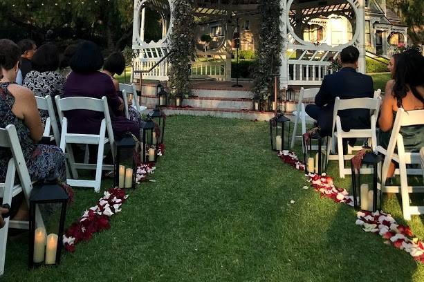 Gazebo and String Lights