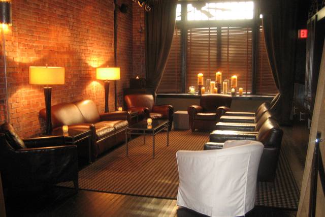 Tables and chairs setup