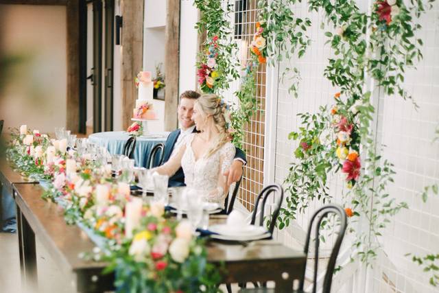 Wedding head table