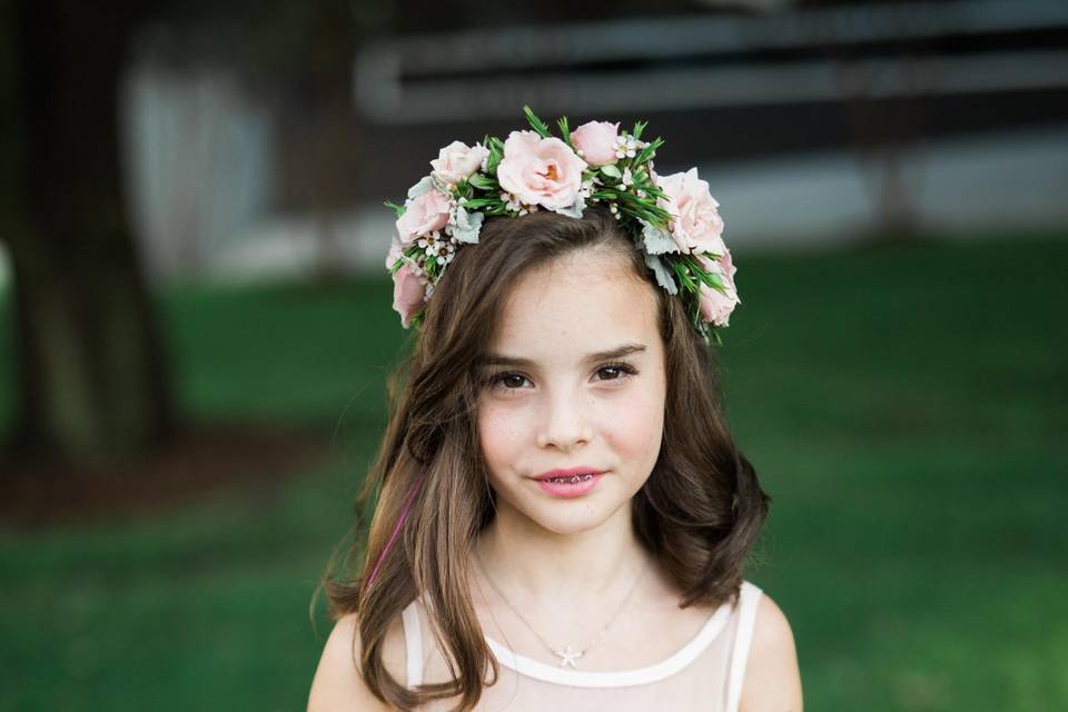 Flower girl hoop