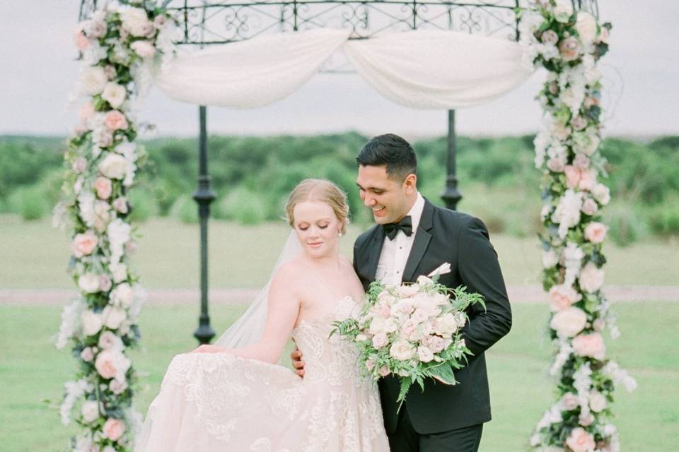 Gazebo florals