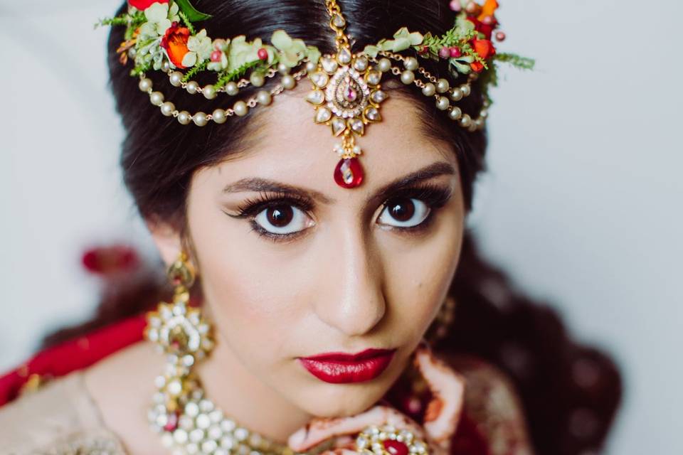 Indian Pakistani hair jewelry