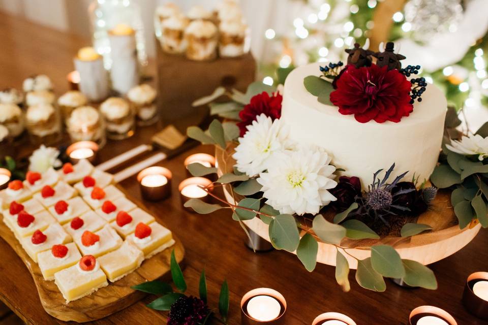 Wedding desserts