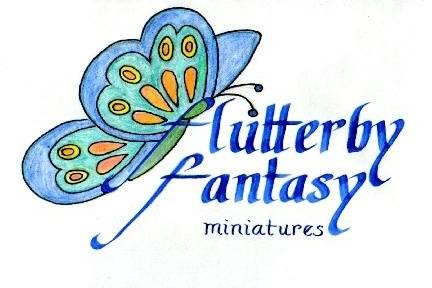 Design incorporates customers love for butterflies while using the first letters of the business name for a beautiful look.