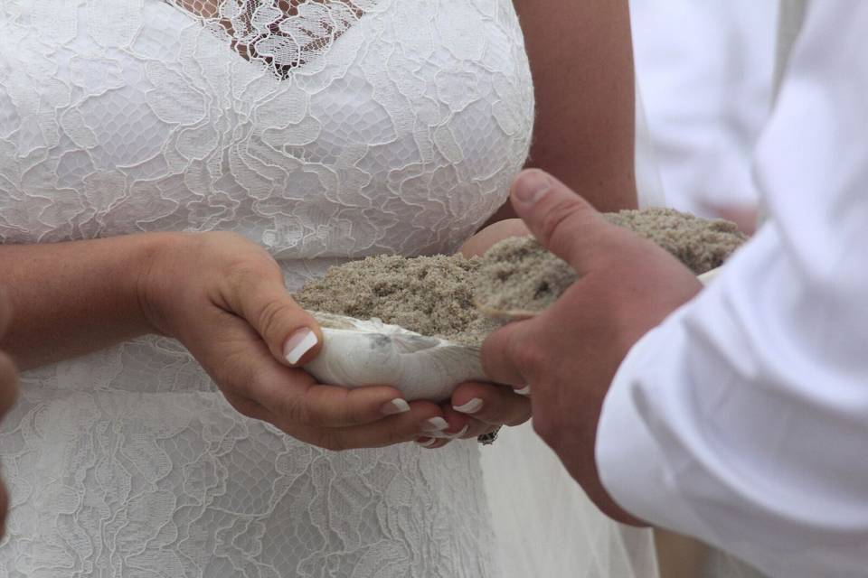 Sand ceremony