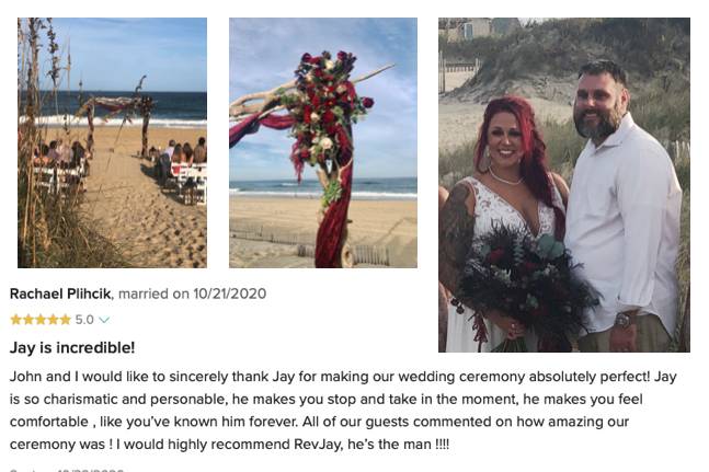 Married! Rev. Jay