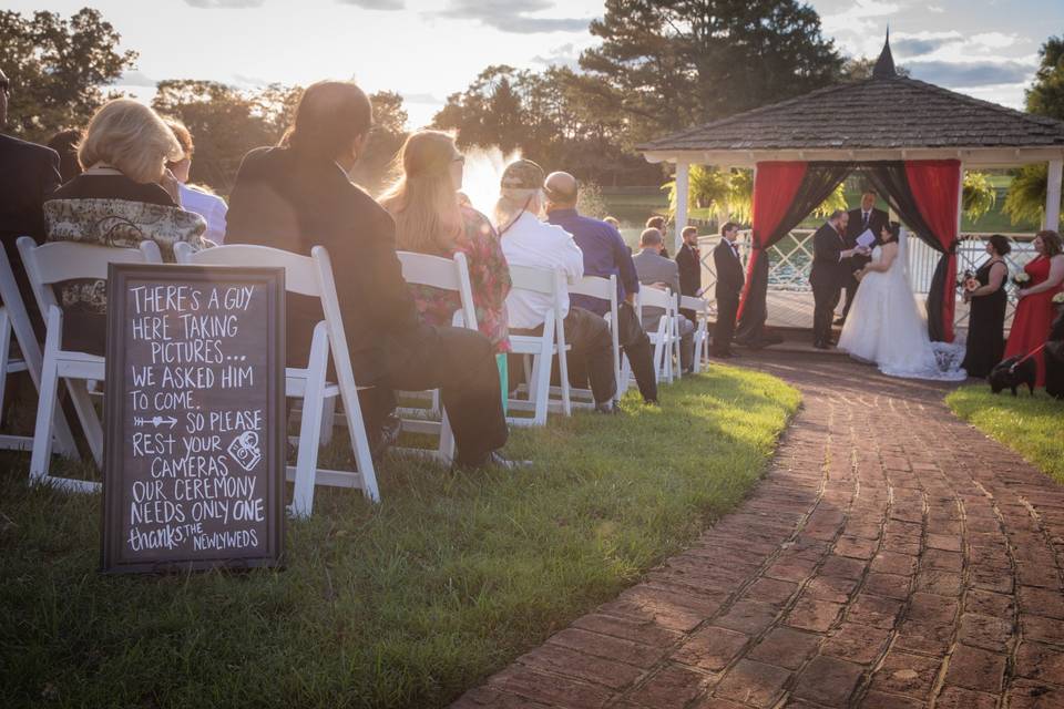 Rose Hill Plantation ceremony