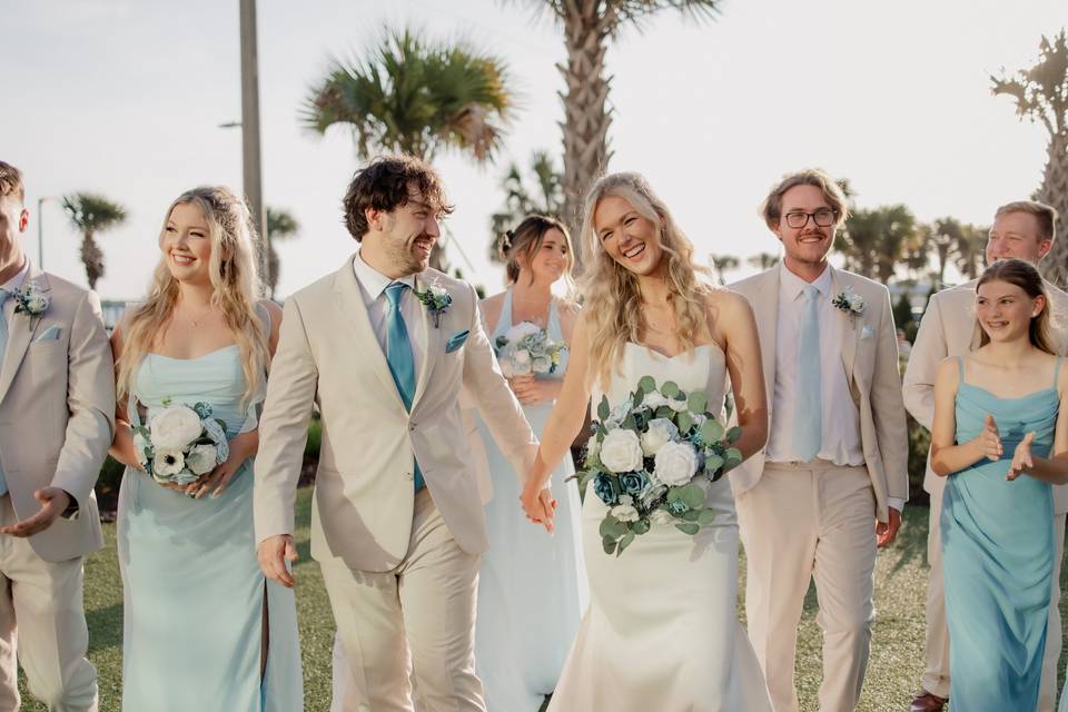 Emerald Coast Wedding Party