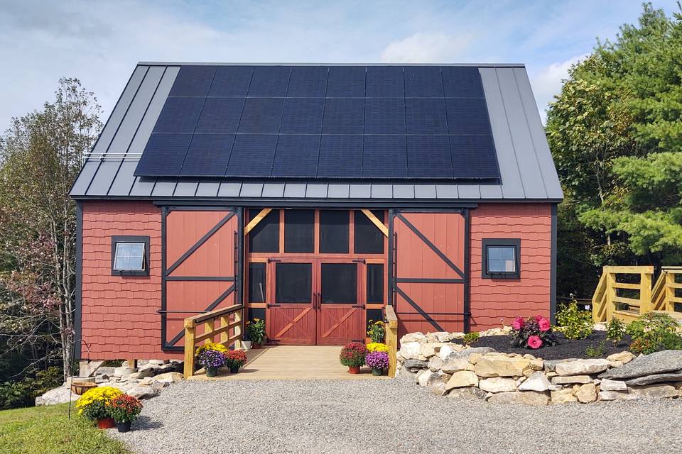 The barn