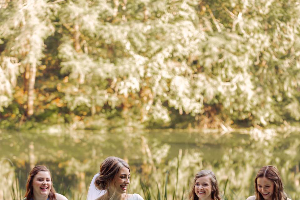 Bridal party portraits