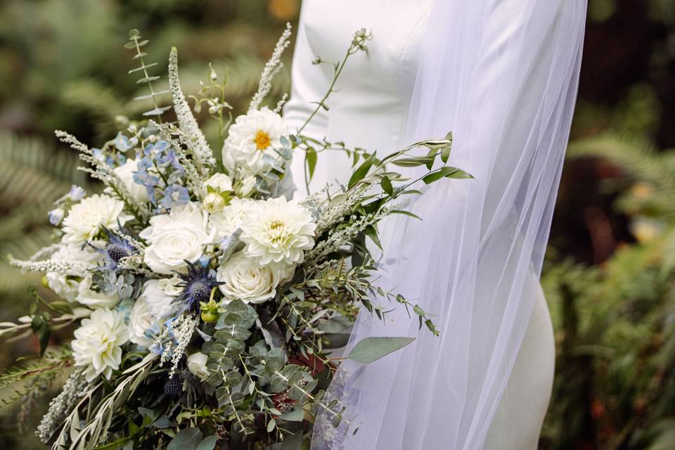 Beautiful bridal portrait