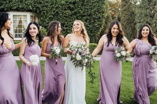Smiling with friends