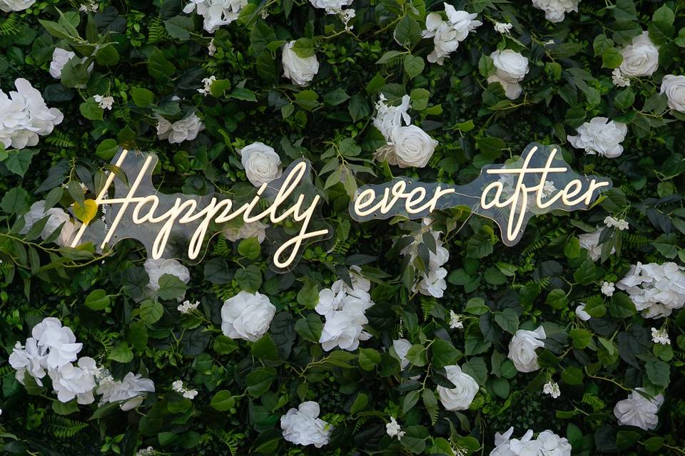 Happily Ever After Neon Sign