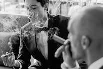 Groom and groomsman