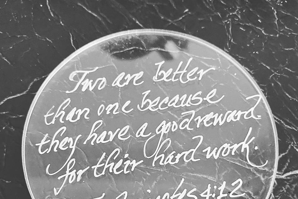 Custom Inspirational quote