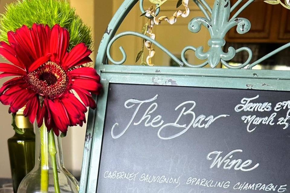 Bar sign