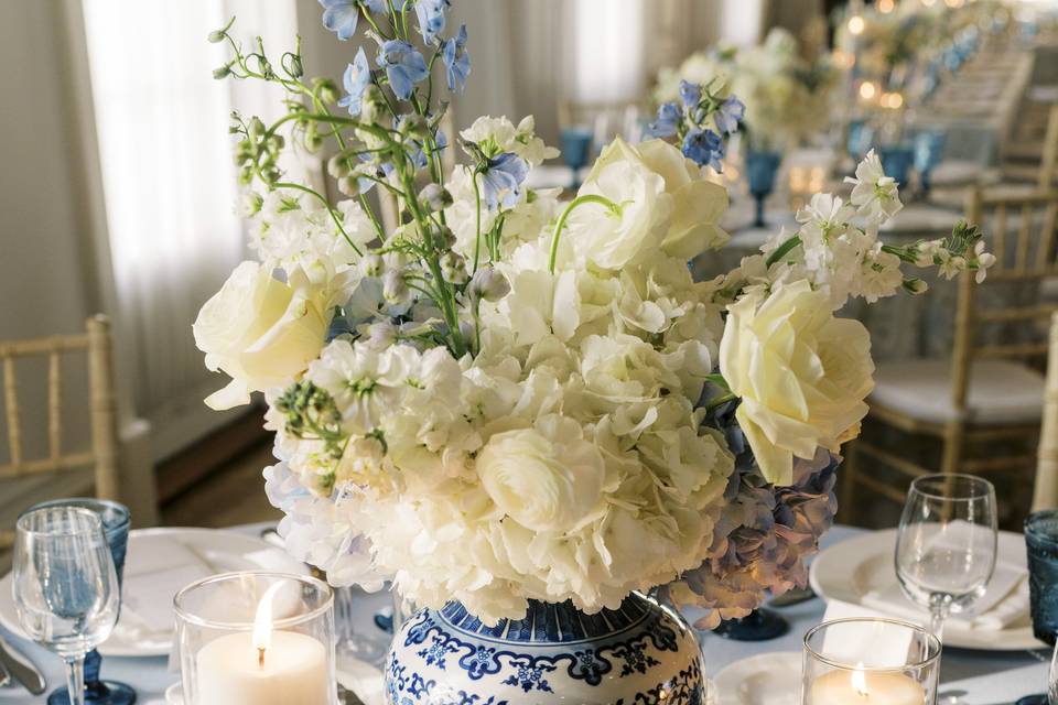 Film image of place setting