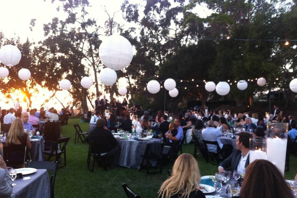 Outdoor reception