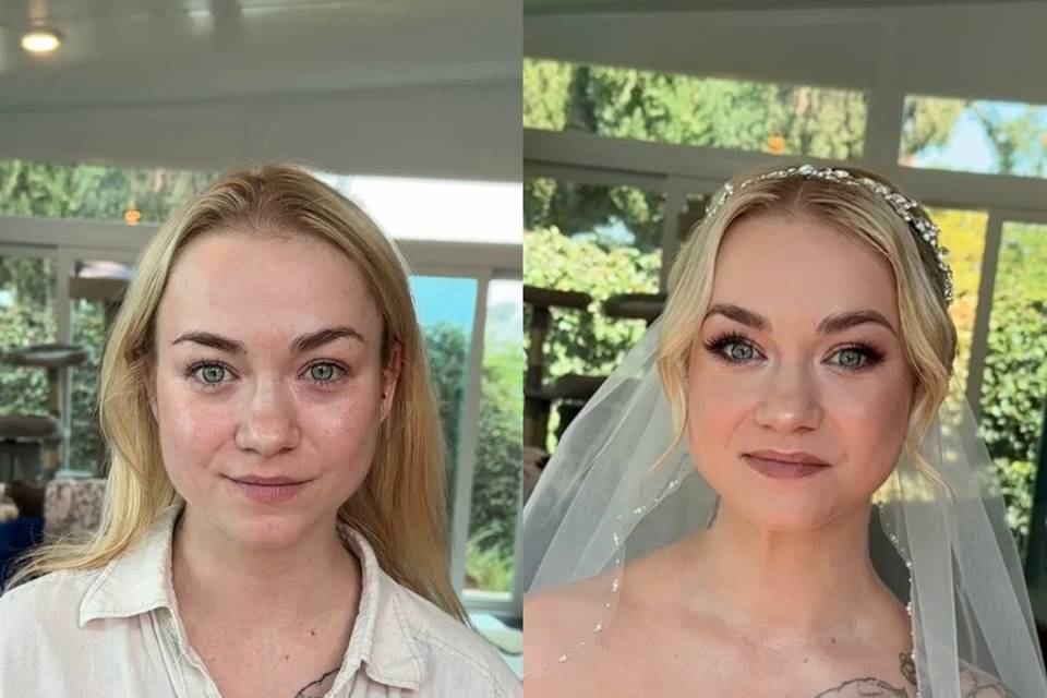 Soft bridal glam ✨