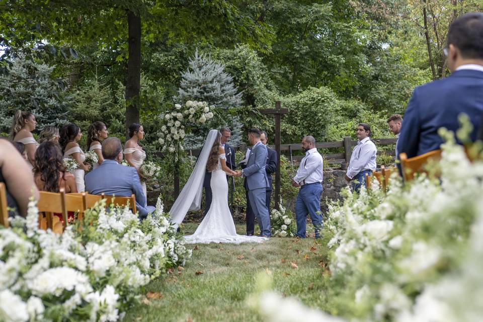 Outdoor ceremony